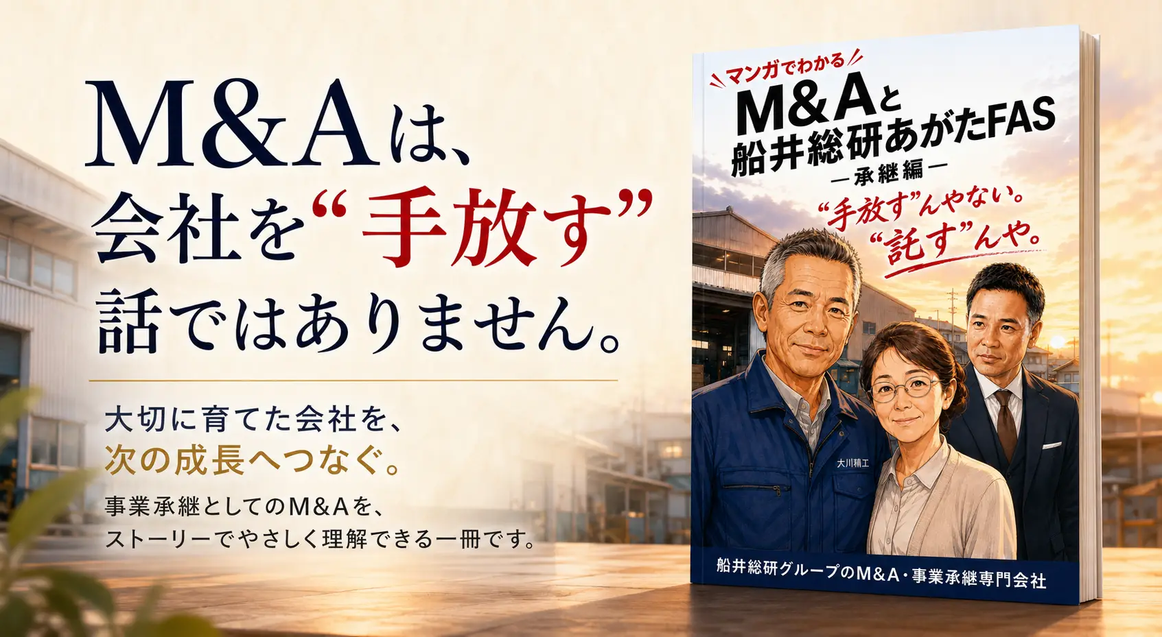 マンガで分かるM&A-承継編-